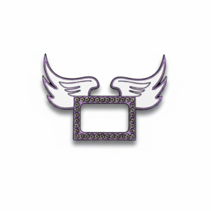 پین فلزی newera مدل قاب بالدار