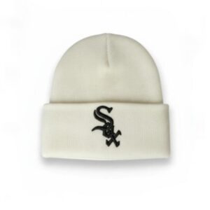 Newera Sox سفید لوگو مشکی